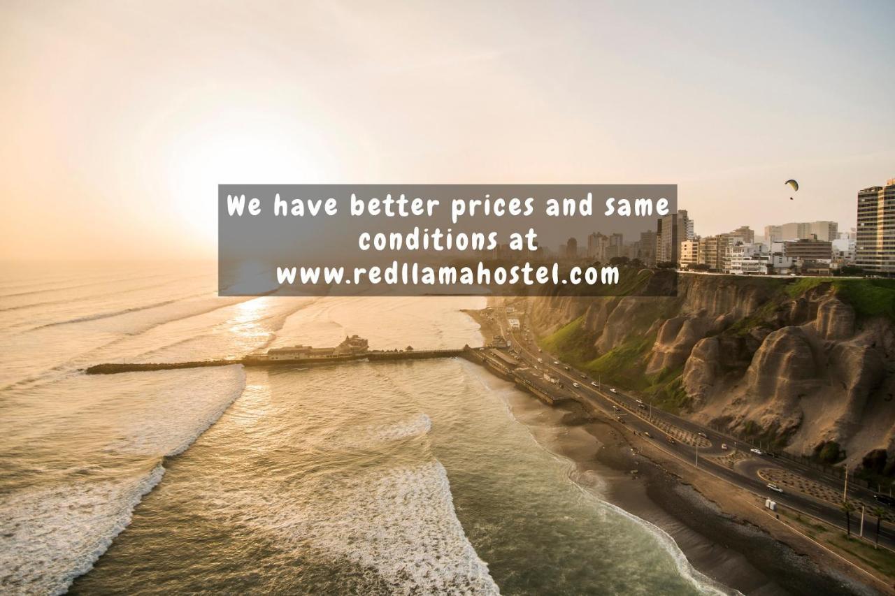 Red Llama Eco Hostel Лима Экстерьер фото